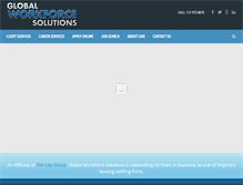 Tablet Screenshot of gwfsolutions.com